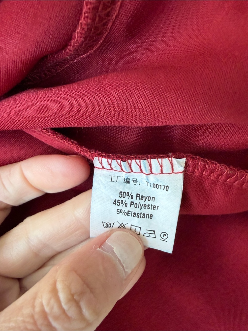 Amazon Women's Red Half-Zip Pullover Sweatshirt XS - Picture 6 of 8